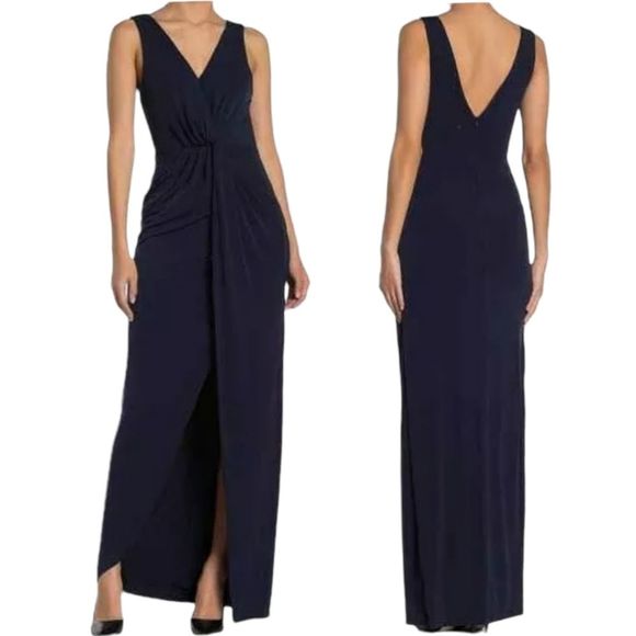 Astr Dresses & Skirts - NWT Women's Navy Blue Astr The Label High Low Maxi Dress- Sz SM